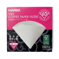 HARIO BIELE PAPIEROVÉ FILTRE PRE ODKAPÁVANIE v60-01 100 ks