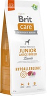 BRIT CARE JUNIOR LARGE BREE LAMB RYŽE 12kg