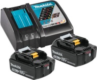 MAKITA 197670-9 SADA 2xBL1850 + DC18RC 5,0Ah 18V