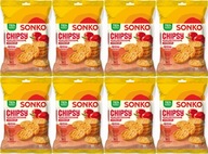 Sonko kukuričné ​​lupienky Paprika 60g x8