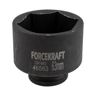 Nárazový bit s nástrčkovou hlavou 3/4" 63 mm 6-bodová Cr-Mo oceľ FORCEKRAFT