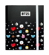 BT21 BTS znaky Zakladač s gumičkou A4/41mm