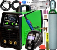 TIG 210 AC DC PULSE LCD SYNERGY TRAFILUX MMA 200A