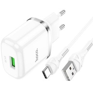 SIEŤOVÁ NABÍJAČKA - N3 18W USB 3.0 + USB C KÁBEL