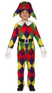 HARLEQUIN CLOWN OBLEČENIE FIALOVÝ KLAUN KLAUN 146