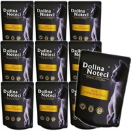 Dolina Noteci Premium Kuracie prsia Vlhčené krmivo pre mačky 10x85g