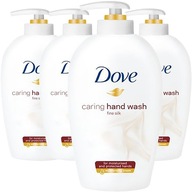 Dove výživné tekuté mydlo jemné hodváb 4x250ml