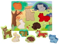 Puzzle AdamToys Touch Animals pre deti