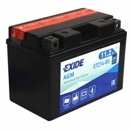 EXIDE ETZ14-BS / YTZ14-BS 12V 11Ah 205A L+