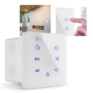 Zosilňovač bluetooth panel dotykový nástenný USB