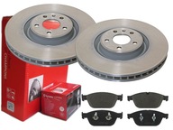 BREMBO PREDNÉ DISKY, DESTIČKY, AUDI A6 C7 A8 D4 356MM