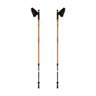 Nordic walking palice Alpinus Kungsleden, oranžové, 80-135 cm, hliník