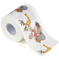 Vianočný toaletný papier Santa Claus soba