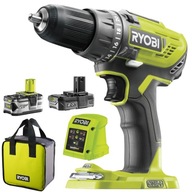 Príklepová vŕtačka/skrutkovač 13mm 18V ONE+ Ryobi R18PD3-242S + batéria 4.0 a 2.0A