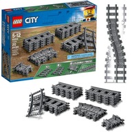 LEGO 60205 Rovné zákruty Trate pre mestský vlak