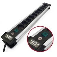 Brennenstuhl Power Strip, 10 zásuviek, 3 m kábel