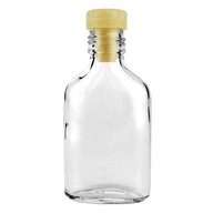 PERSIÓWKA sklenená fľaša 50ml s korkom SADA 12 kusov na vodku moonshine