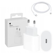 ORIGINÁLNA RÝCHLA NABÍJAČKA PRE APPLE IPHONE 20W + USB-C LIGHTNING KÁBEL 1M