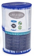 FILTER PRE SPA JACUZZI ČERPADLO 2 KS TYP VI BESTWAY 60311