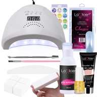 La'Kier nail kit lampa akrylový gél formy