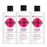 Syoss Color kondicionér na farbené vlasy 3x 440ml