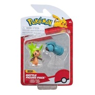 Súprava pokémonov 2 bojových figúrok série 16 CHESPIN BELDUM PKW3014