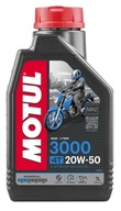 MOTUL 3000 4T 20W50 minerálny motorový olej 1 l