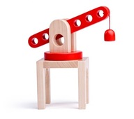 Hračky pre deti Železničný žeriav s Woody magnetom