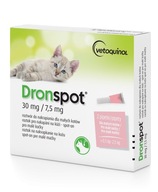 Vetoquinol DRONSPOT pre malé mačky (0,5-2,5 kg)