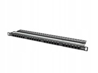 Patch panel Lanberg PPU5-0024-B 24 port 0,5U kat.5