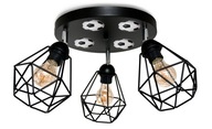 MUNDIAL 3 LED LOFT DRUCIAK LUSTRE STROPNÉ LAMPY