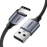 KÁBEL, USB TO USB-C QC 3.0 3A 3m UGREEN odolný SILNÝ UGRE BRIDGE