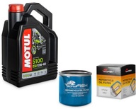 Motul olej + filter pre YFM 350 400 550 660 Grizzly