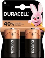 10x ALKALICKÁ BATÉRIA DURACELL D LR20 MN1300 R20