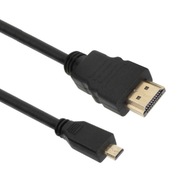 HDMI kábel - MICRO HDMI GOLD 4K 1.4 FULL HD 1.5M