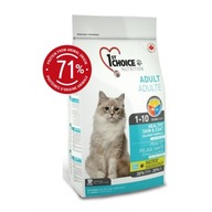 1st Choice Cat Skin Coat 2,72 kg losos krásna srsť