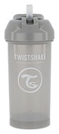 Twistshake Sippy pohár so slamkou 360 ml sivý