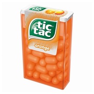 Tic-Tac Pomarančové cukríky Tik Taki 18 g x 24 ks