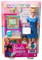 Hračky pre dievčatá BÁBIKA BÁBIKY Lala Barbie Bábika učiteľka MEGA