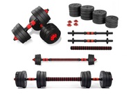 NASTAVITEĽNÁ SET Činky 2x20KG BARbell + Barbells