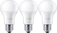 3x LED ŽIAROVKA 11W =75W 1055lm TEPLÁ E27 PHILIPS