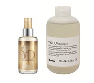 SET WELLA SP LUXE OIL + DAVINES VOLU SHAMPOO