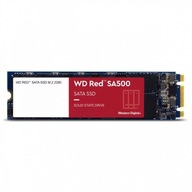 Červená 500 GB M.2 2280 WDS500G1R0B Western Digital SSD
