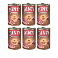 Rinti Sensible Pur Lamb 6x400g