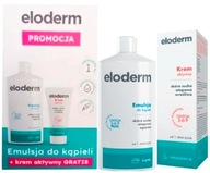 Eloderm SET emulzia do kúpeľa + aktívny krém 400 + 75 ml