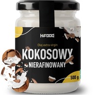 KOKOSOVÝ OLEJ 500g NERAFINOVANÝ HiFOOD MCT KVALITA