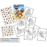 Veľká sada Tattoos Coloring Pages Paw Patrol 102 ks