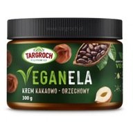 Targroch VEGANELA Krém s lieskovými orieškami a kakaom 300g VEGE bez cukru