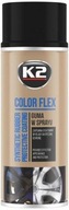 K2 COLOR FLEX GUMA SPREJ LESK ČIERNA 400ML