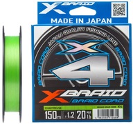 YGK X-Braid Cord X4 #1.2/0.185mm 150m